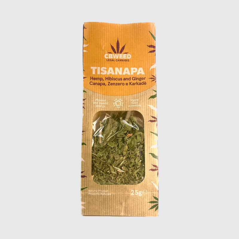 Tisapana de Cânhamo com Hibisco e Gengibre 25gr