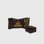 Bombom de Chocolate Preto com Sementes de Cânhamo
