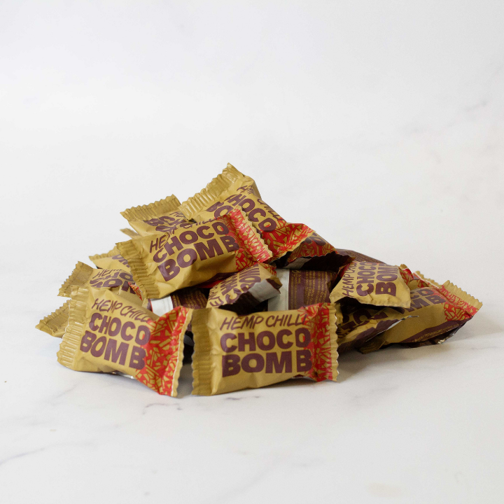 Bombom de Chocolate Preto com Malagueta