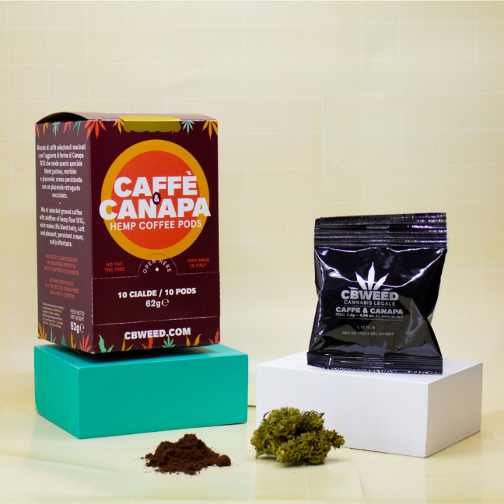 Café com Farinha de Cânhamo - Saquetas