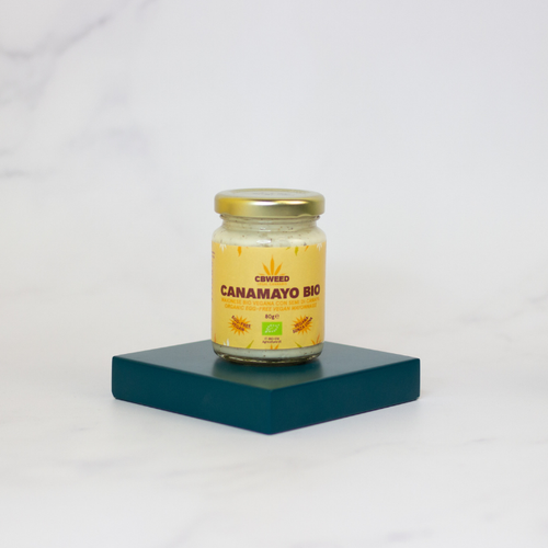 Maionese Vegan com Sementes de Cânhamo