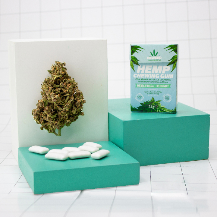 Chiclete de Cânhamo