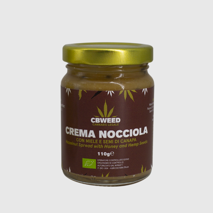 Creme de Avelãs com Mel e Sementes de Cânhamo
