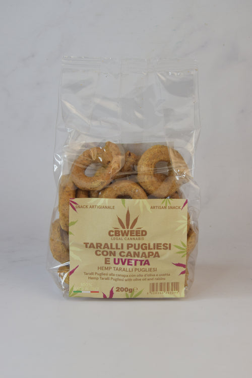 Taralli de Cânhamo com Passas (Edição Limitada)