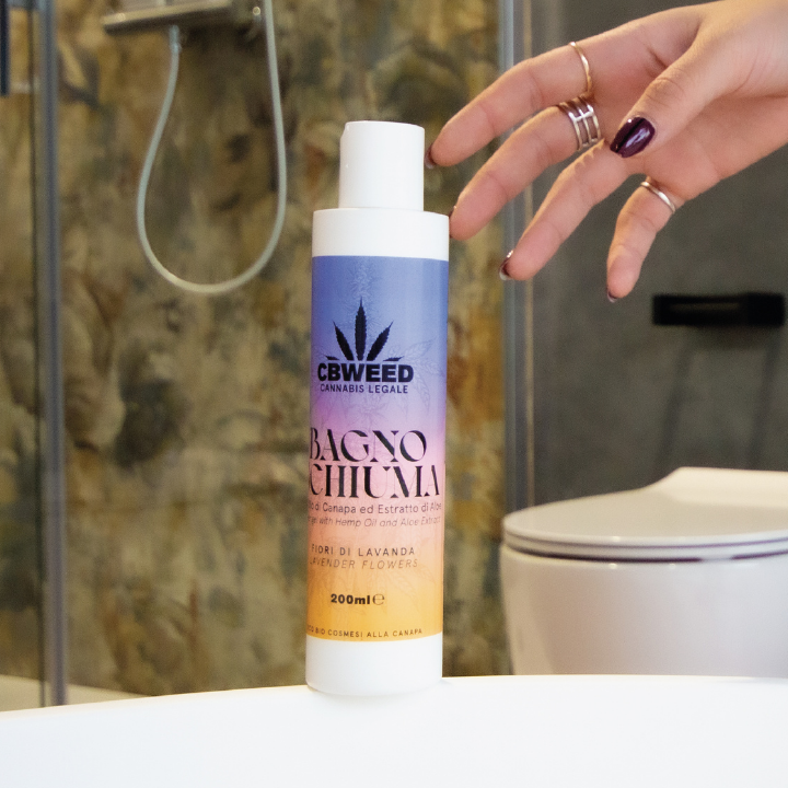 Gel de Banho | Cânhamo & Flor de Lavanda