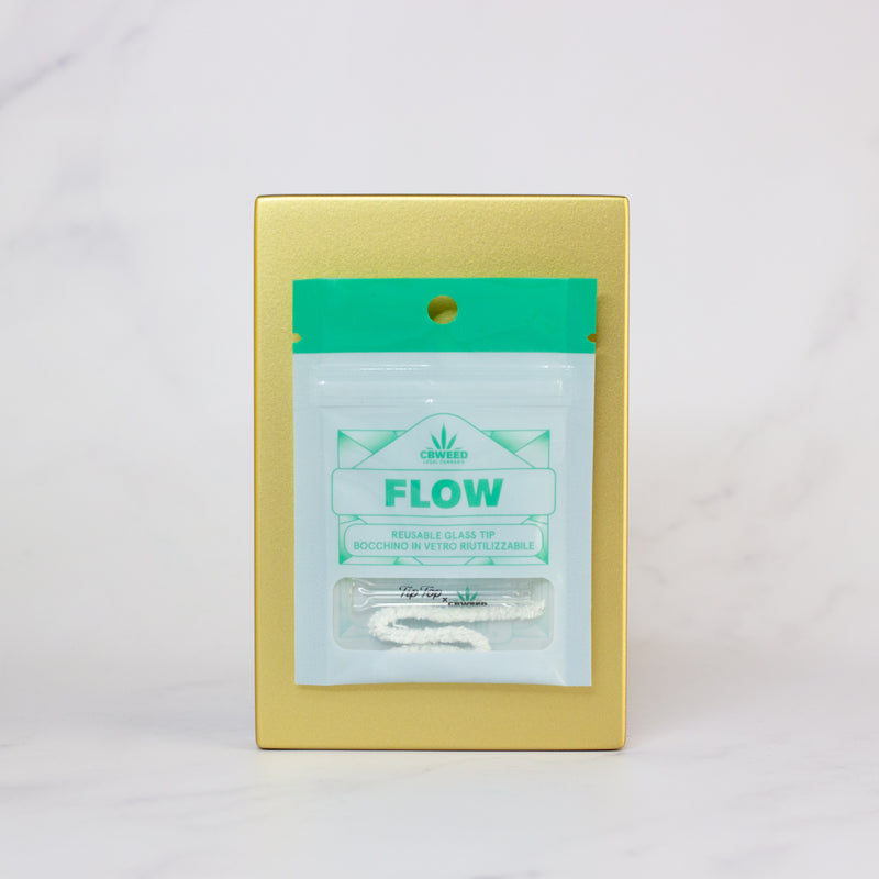 Flow - Piteira de Vidro Reutilizável