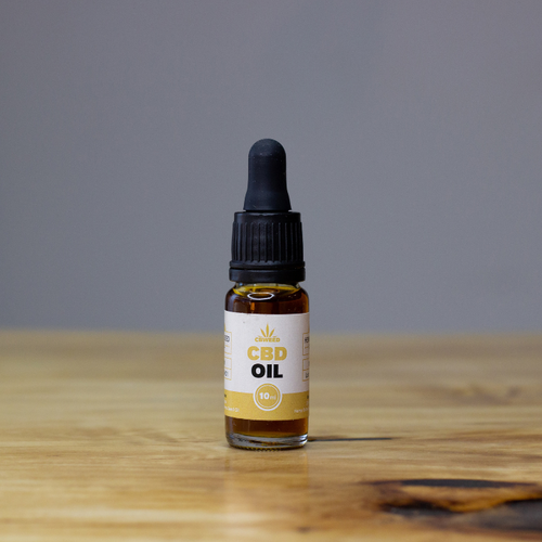 Óleo CBD 10% com Óleo de Sementes de Cânhamo