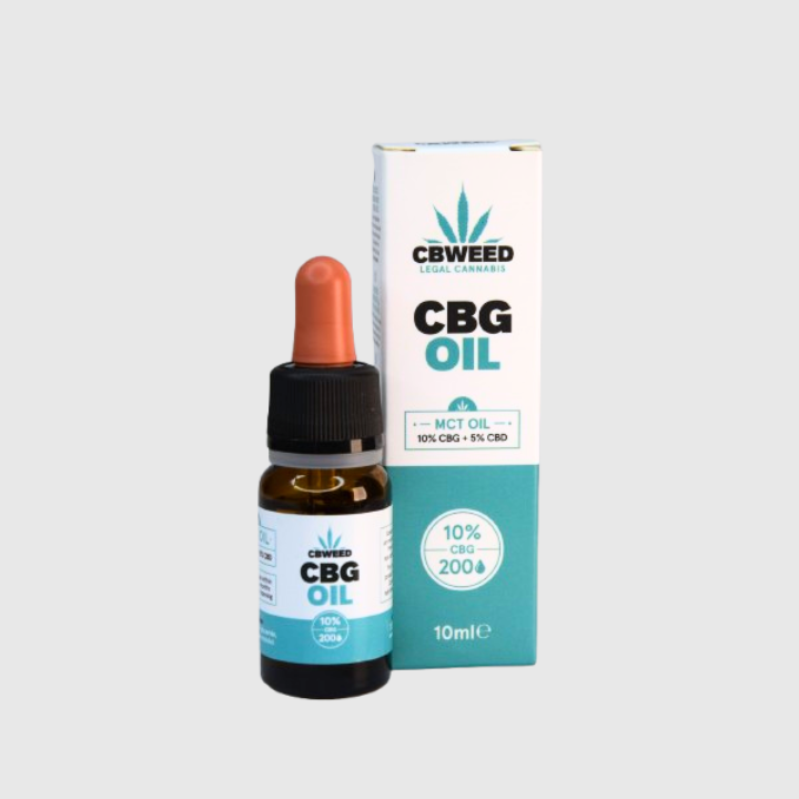 Óleo CBG 10% CBD 5% e MCT