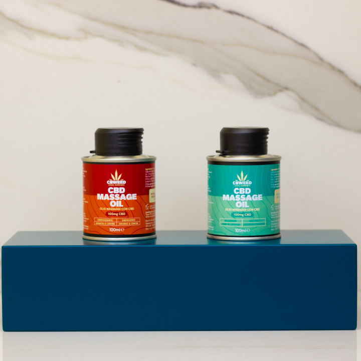 Óleo de Massagem CBD | Energizante