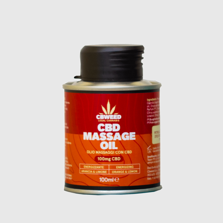 Óleo de Massagem CBD | Energizante