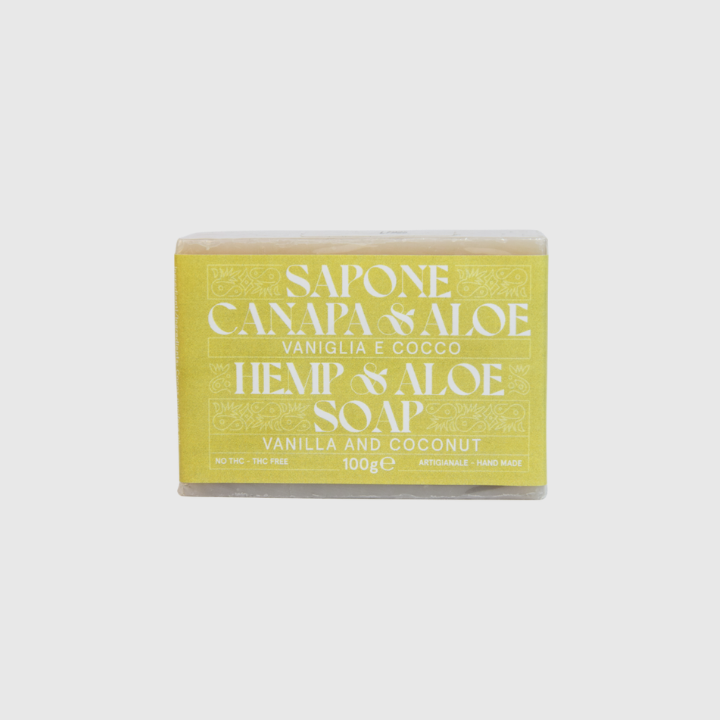 Sabonete Cânhamo & Aloe | Baunilha e Coco
