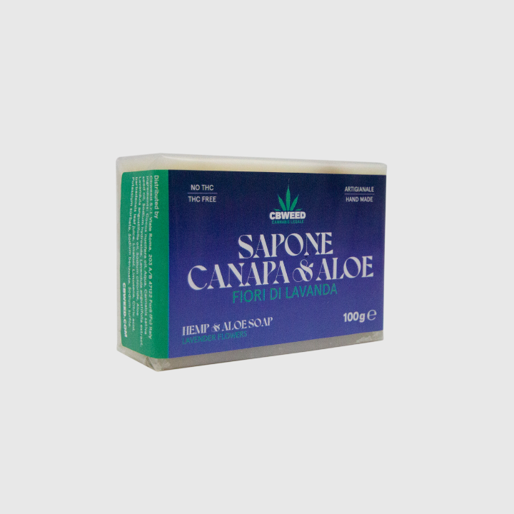 Sabonete Cânhamo & Aloe | Lavanda