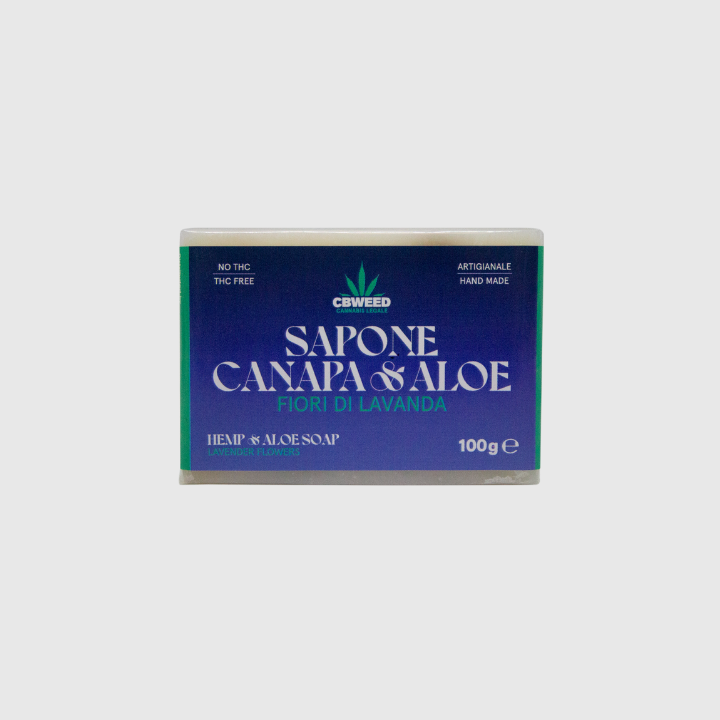 Sabonete Cânhamo & Aloe | Lavanda
