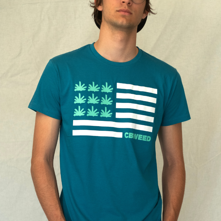 T-shirt CBWEED Flag | Várias Cores