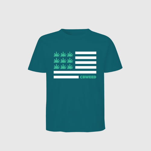 T-shirt CBWEED Flag | Várias Cores