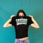 T-shirt CBWEED Growers Department | Várias cores