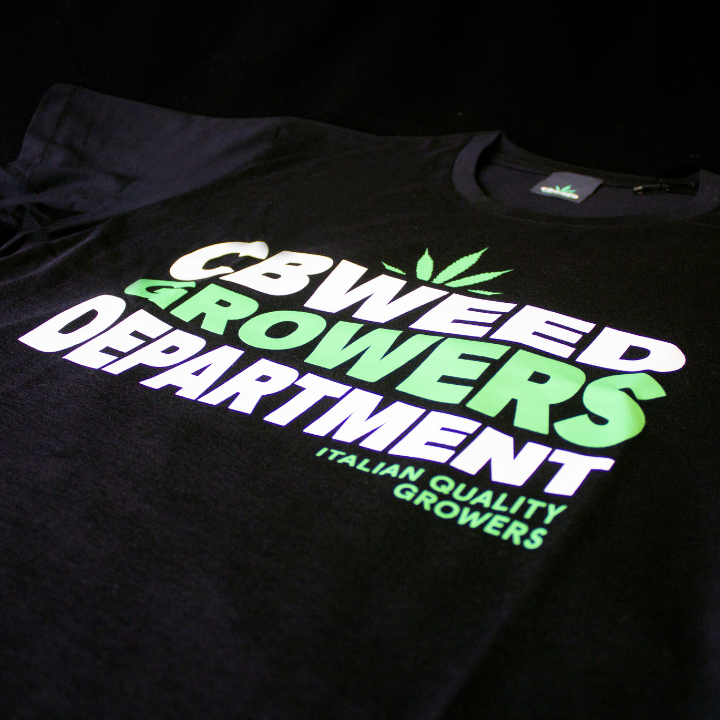 T-shirt CBWEED Growers Department | Várias cores