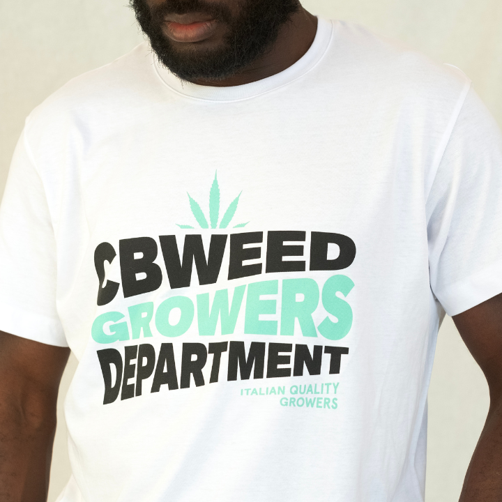 T-shirt CBWEED Growers Department | Várias cores