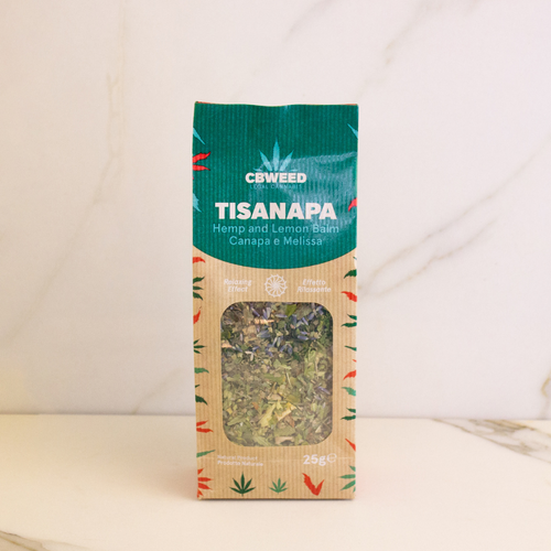 Tisanapa de Cânhamo com Cidreira 25gr