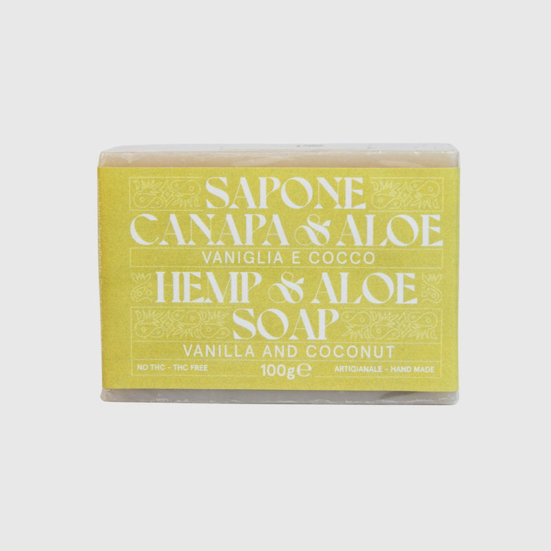 Sabonete Cânhamo & Aloe | Baunilha e Coco