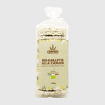 Bolachas de Arroz Biológicas de Cânhamo 120gr