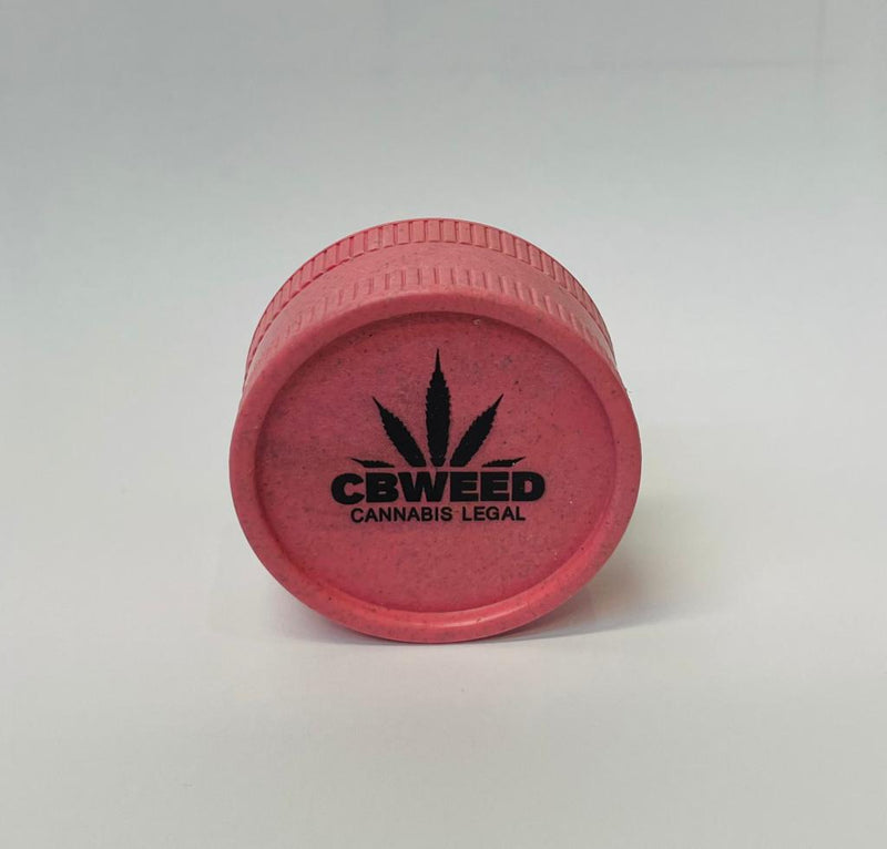 Grinder Biodegradável CBWEED PINK